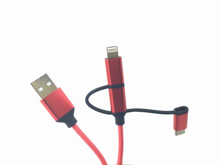 宏浩達三合一尼龍編織數(shù)據(jù)線工廠定制