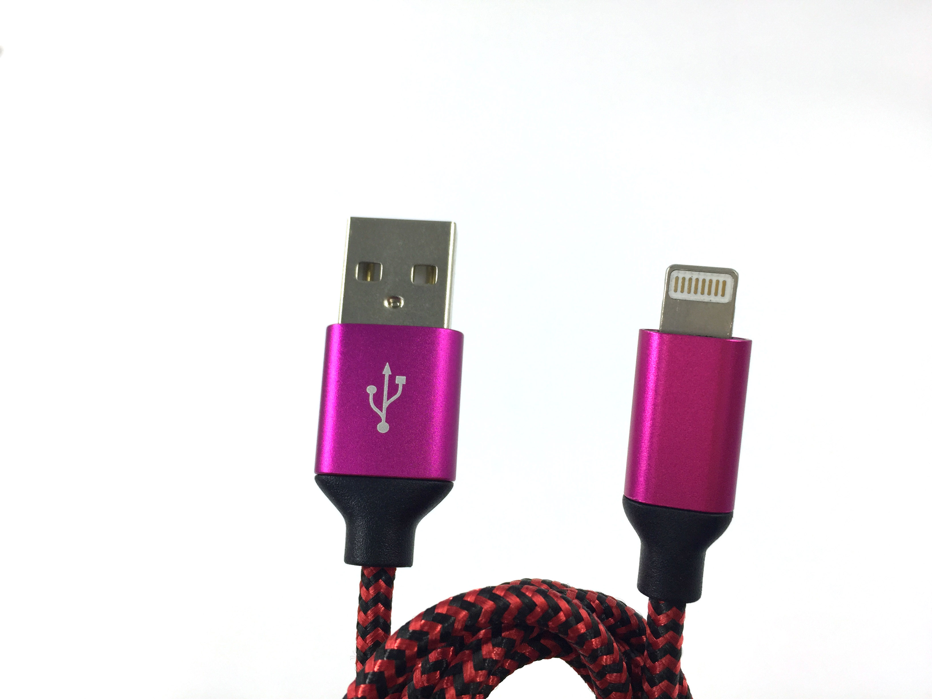 宏浩達(dá)蘋果數(shù)據(jù)線，lightning手機(jī)數(shù)據(jù)線iPhone通用，鋁合金+尼龍編織