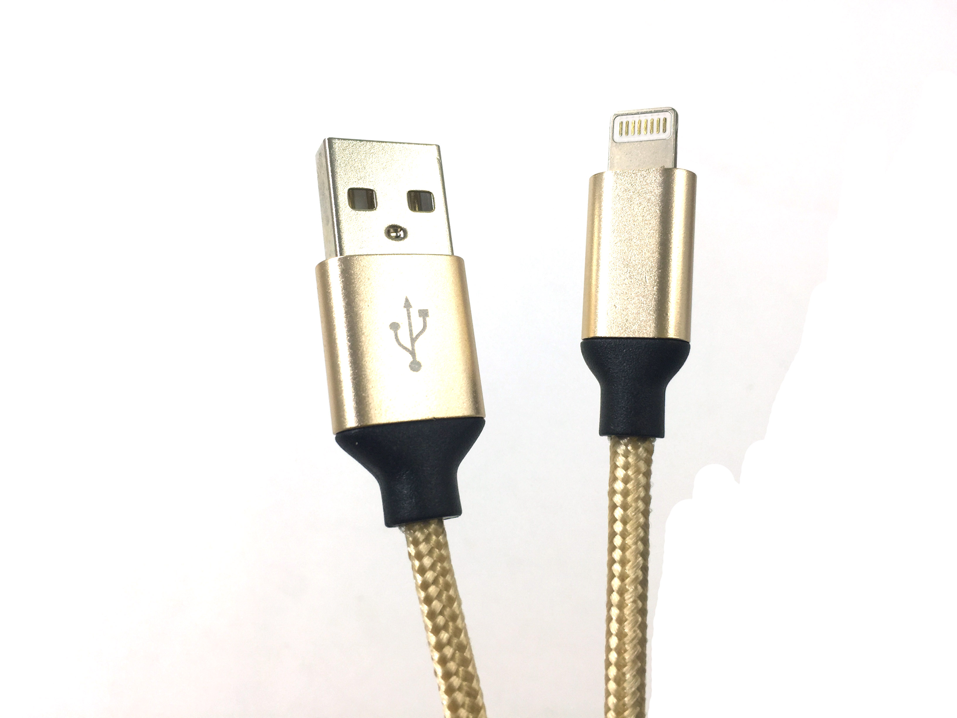 宏浩達(dá)蘋果數(shù)據(jù)線，lightning手機(jī)數(shù)據(jù)線iPhone通用，鋁合金+尼龍編織