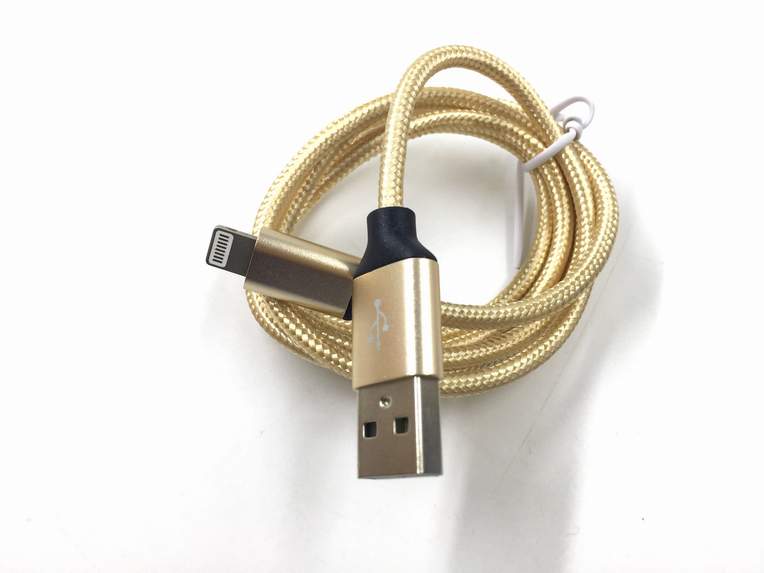 宏浩達(dá)蘋果數(shù)據(jù)線，lightning手機(jī)數(shù)據(jù)線iPhone通用，鋁合金+尼龍編織