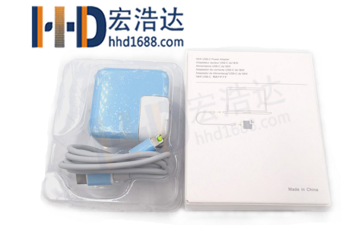 宏浩達(dá)iphone8/8plus/x蘋果快充數(shù)據(jù)線USB-C轉(zhuǎn)lightning