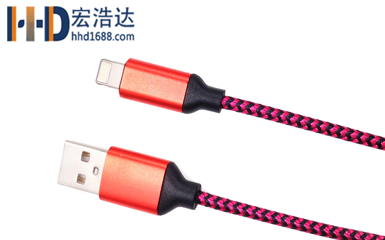 宏浩達(dá)廠家直銷蘋(píng)果7手機(jī)數(shù)據(jù)線安卓數(shù)據(jù)線二合一手機(jī)充電線專業(yè)定制