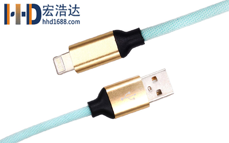 宏浩達(dá)廠家直銷蘋果7手機(jī)數(shù)據(jù)線安卓數(shù)據(jù)線二合一手機(jī)充電線專業(yè)定制
