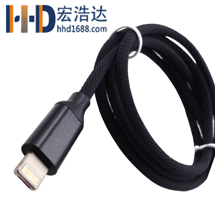 宏浩達(dá)廠家直銷蘋果7手機(jī)數(shù)據(jù)線安卓數(shù)據(jù)線二合一手機(jī)充電線專業(yè)定制