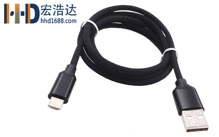 宏浩達(dá)廠家直銷蘋果7手機(jī)數(shù)據(jù)線安卓數(shù)據(jù)線二合一手機(jī)充電線專業(yè)定制