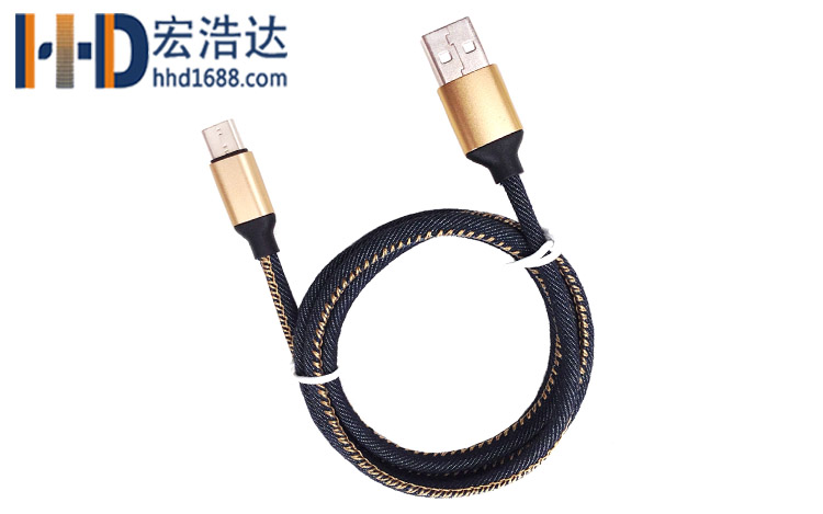 宏浩達廠家直銷樂視數(shù)據(jù)線type-c充電線華為手機數(shù)據(jù)線生產(chǎn)廠定制