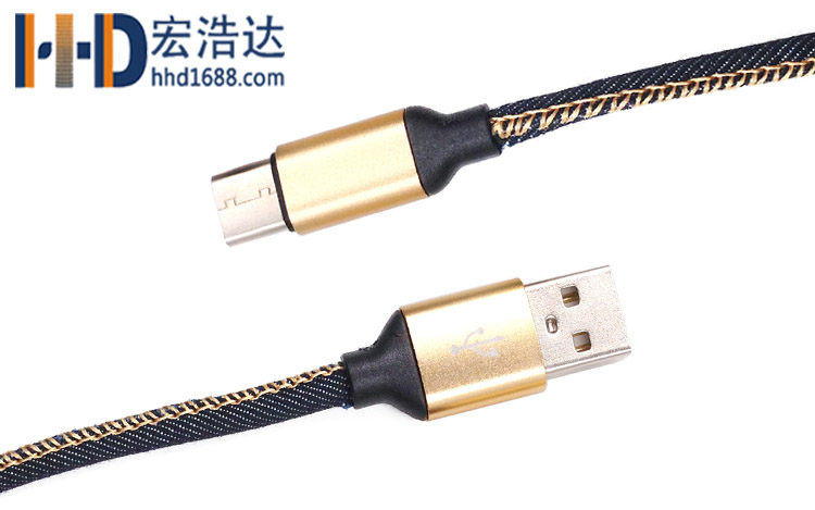 宏浩達廠家直銷樂視數(shù)據(jù)線type-c充電線華為手機數(shù)據(jù)線生產(chǎn)廠定制