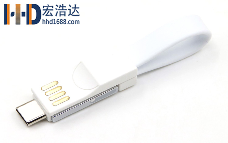 宏浩達數(shù)據(jù)線工廠磁鐵線創(chuàng)意三合一數(shù)據(jù)線13cm鑰匙扣線專業(yè)定制